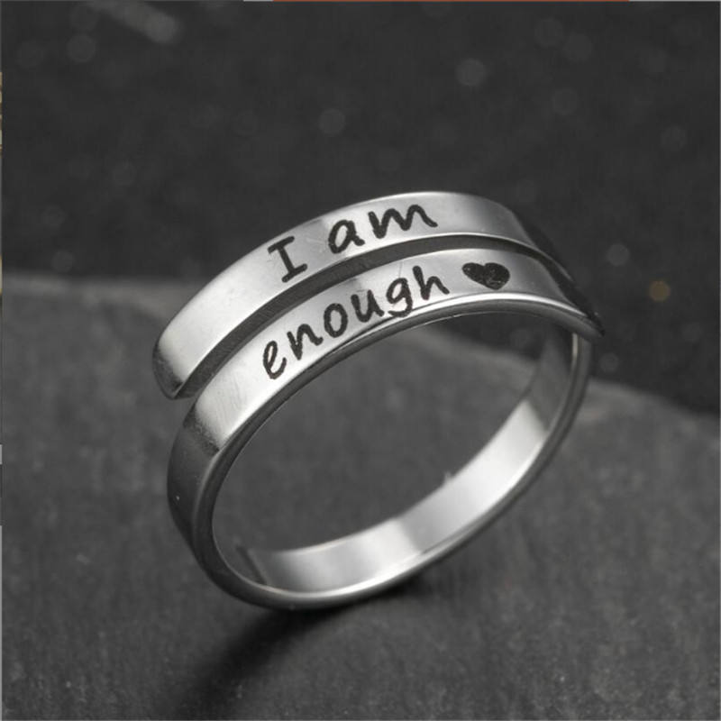 I Am Enough Ring